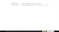 Desktop Screenshot of barbettihotels.it